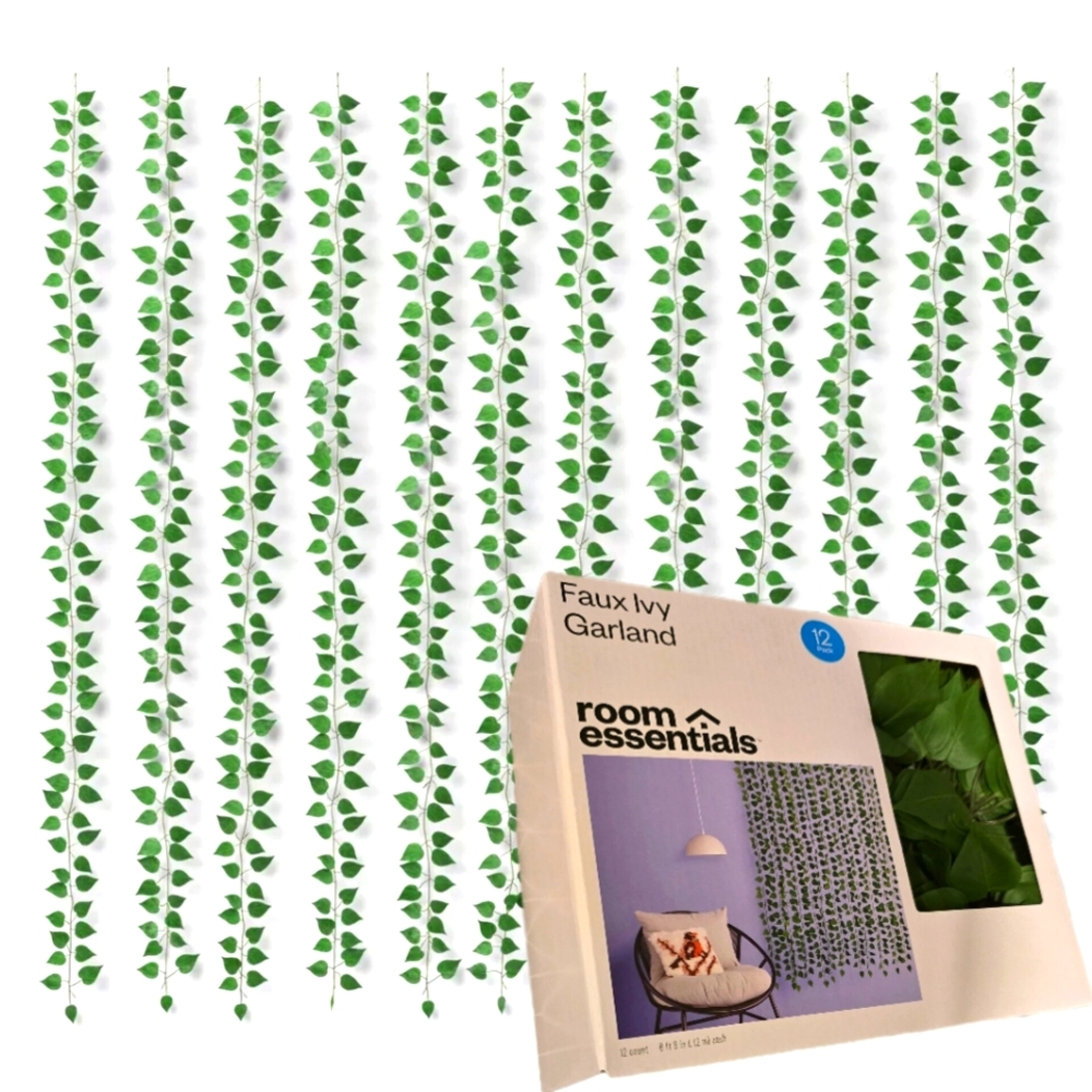 Room Essentials Faux Ivy Garland 12 Pk